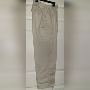 American Outpost Men's Tan Relaxed Straight Leg Pants, W30xL32